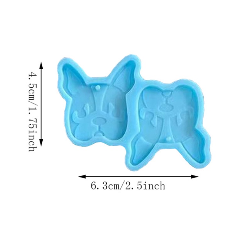 Khuôn Silicone Hình Thỏ / Mèo / Cá Làm Bông Tai