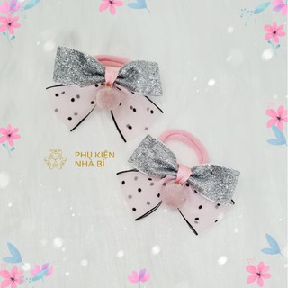 Set cột tóc nơ Nhà bí