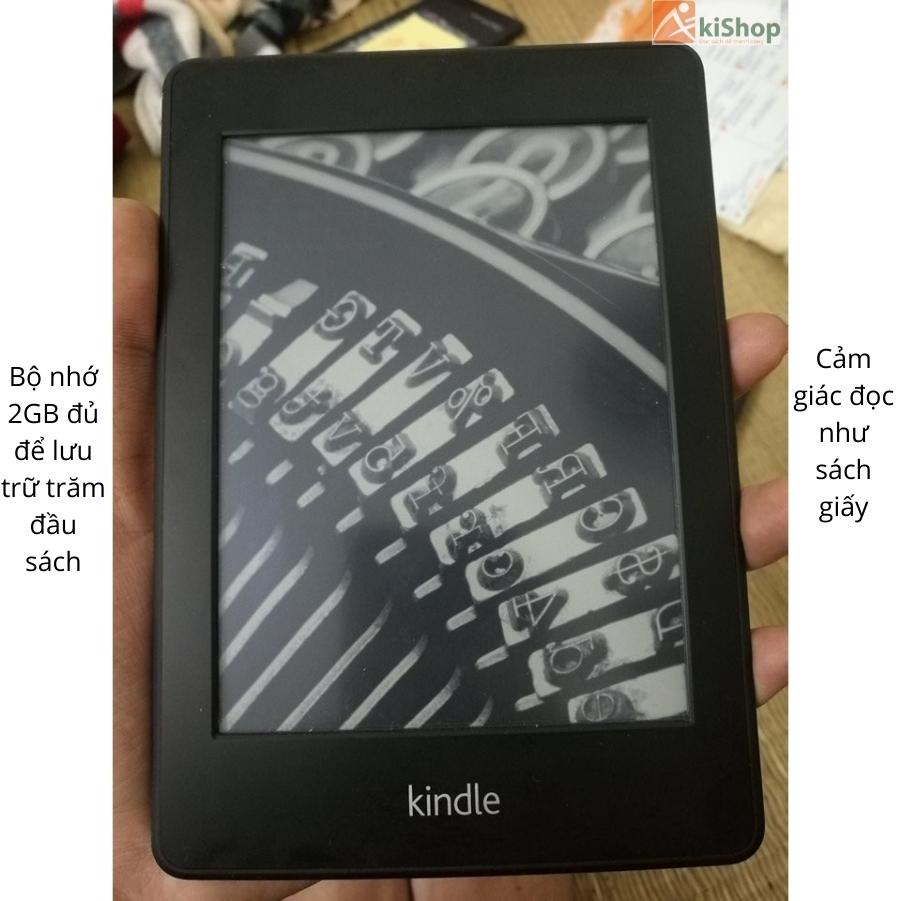 Máy đọc sách cũ Kindle Paperwhite 1 chính hãng có đèn nền Akishop