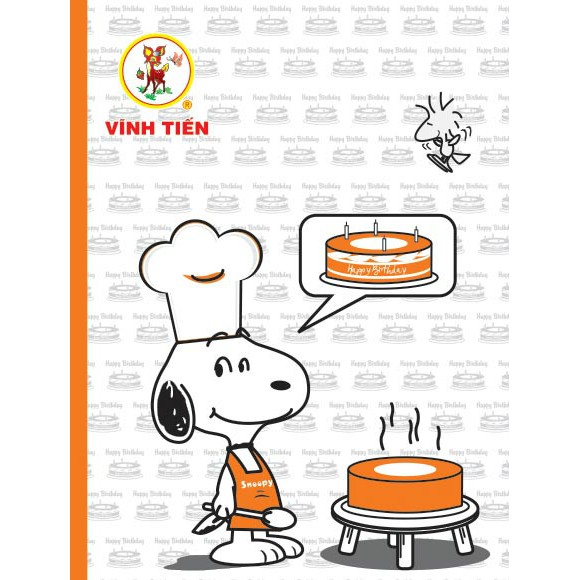 [ Tập vở học sinh ] - Tập học sinh Snoopy - 96 trang - VPP Brendo