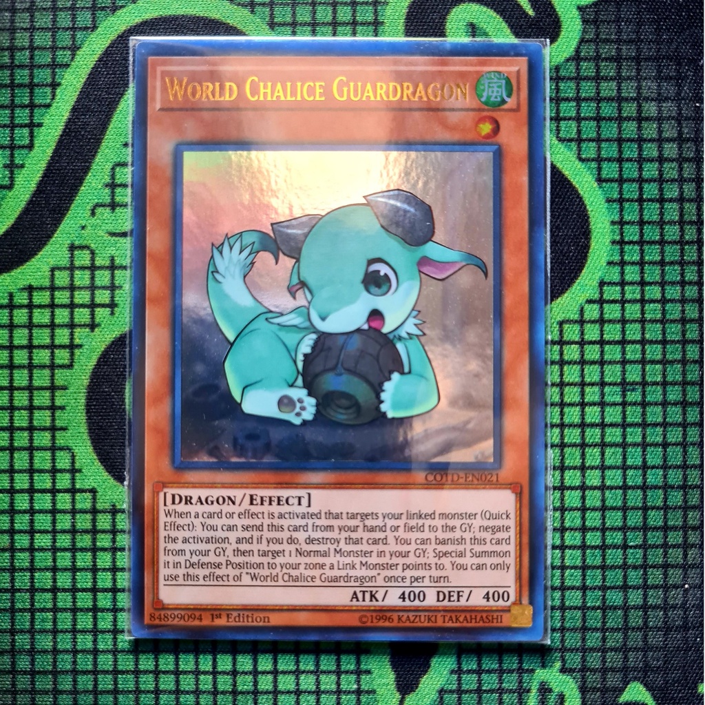 THẺ BÀI YUGIOH Monster World Chalice Guardragon