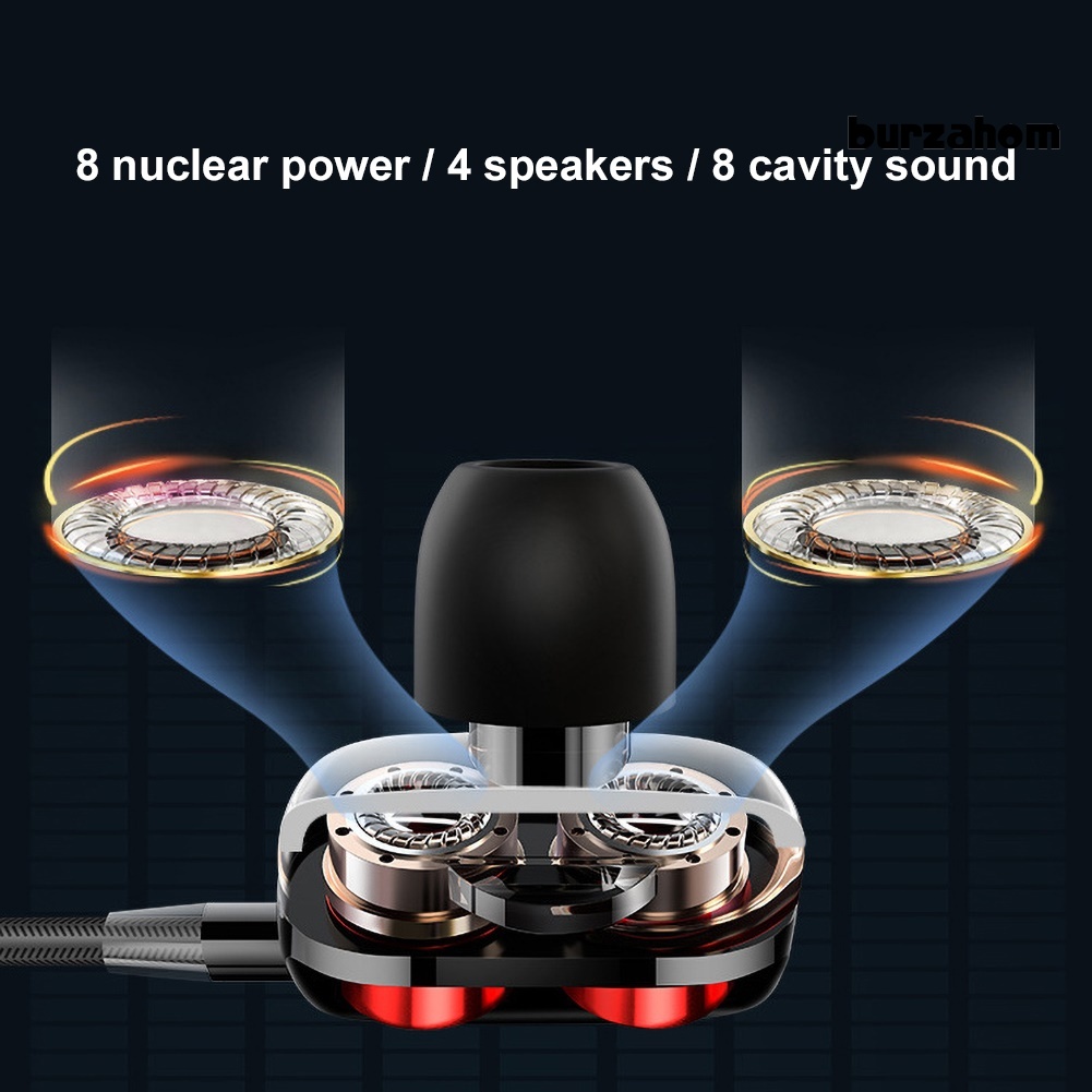 Tai Nghe Nhét Tai Có Dây 3.5mm Kèm Mic Cho Điện Thoại