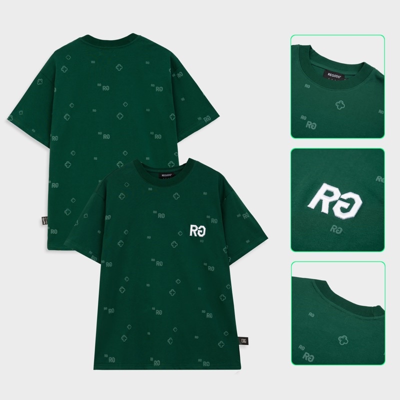 Áo Thun Form Boxy Embossed Regods Unisex Form Rộng ( TEE EMBOSSED )