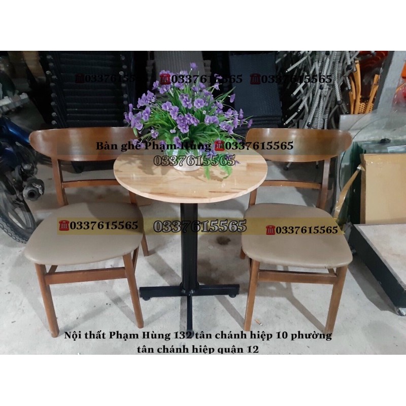 Bộ 1 bàn 2 ghế gỗ cafe,bàn ghế decor góc,bàn ghế giá rẻ