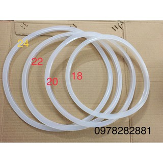 Gioăng cao su có rãnh nồi áp suất gas 1 tay cầm 18cm (3L)