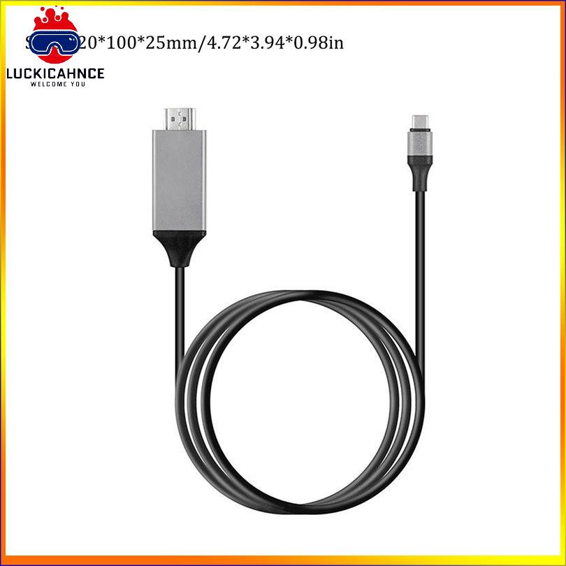 Cáp Chuyển Đổi Usb-C Sang Hdmi Hdtv 4k Cho Samsung Galaxy Note 8 9 S10 + Plus