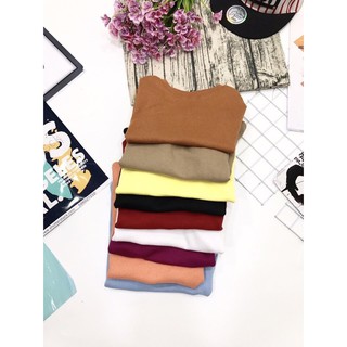 ÁO THUN GÂN TAY NGẮN