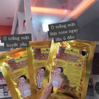 Ủ trắng da mặt huyết yến