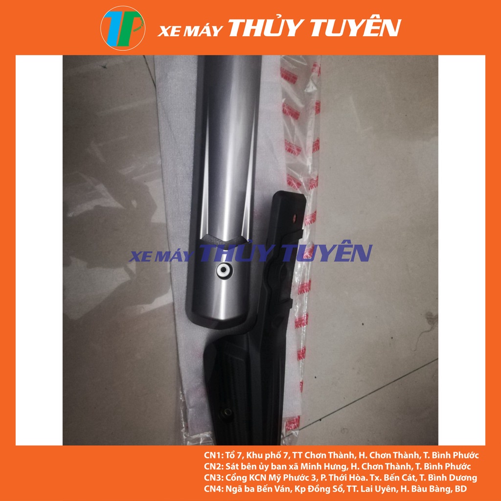 Ốp pô đen nhám zin Sirius 2017- nay chính hãng