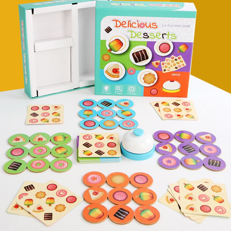 Bữa tráng miệng tuyệt vời DELICIOUS DESERT đồ chơi thông minh cho bé nhanh tay nhanh mắt