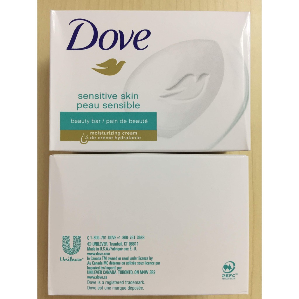 Xà bông Dove white/blanc 113g - hàng Mỹ xách tay