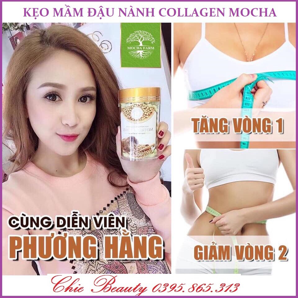 VIÊM MẦM ĐẬU NÀNH TĂNG VÒNG 1 MOCHA FARM - MUA 1 TẶNG 1 SERUM TẾ BÀO GỐC 345K - HÀNG CHÍNH HÃNG