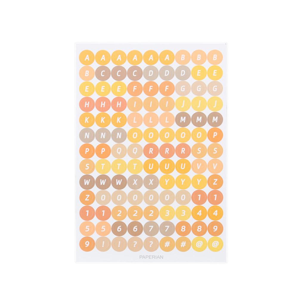 Sticker Dán Trang Trí Hình Bảng Chữ Cái DIY