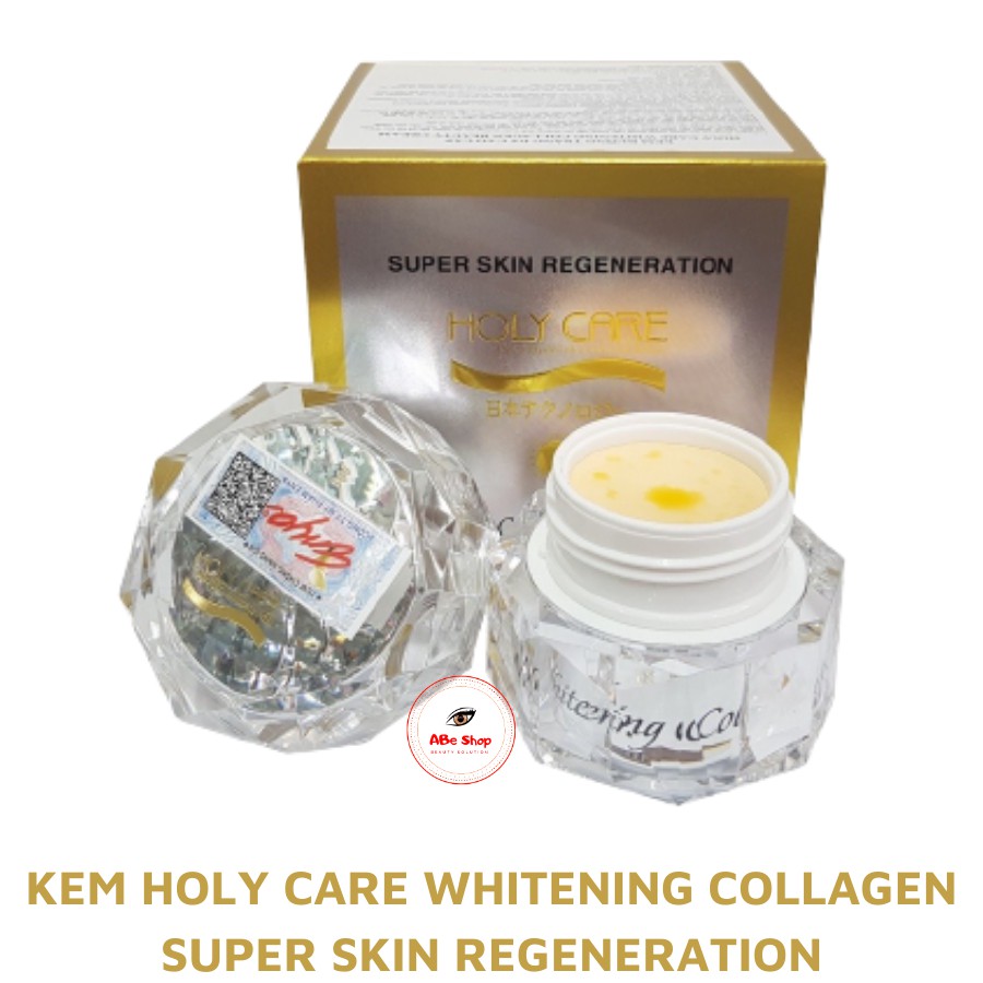 KEM HOLY CARE CAO CẤP - WHITENING COLLAGEN BEAUTY CREAM 25g - SUPER SKIN REGENERATION