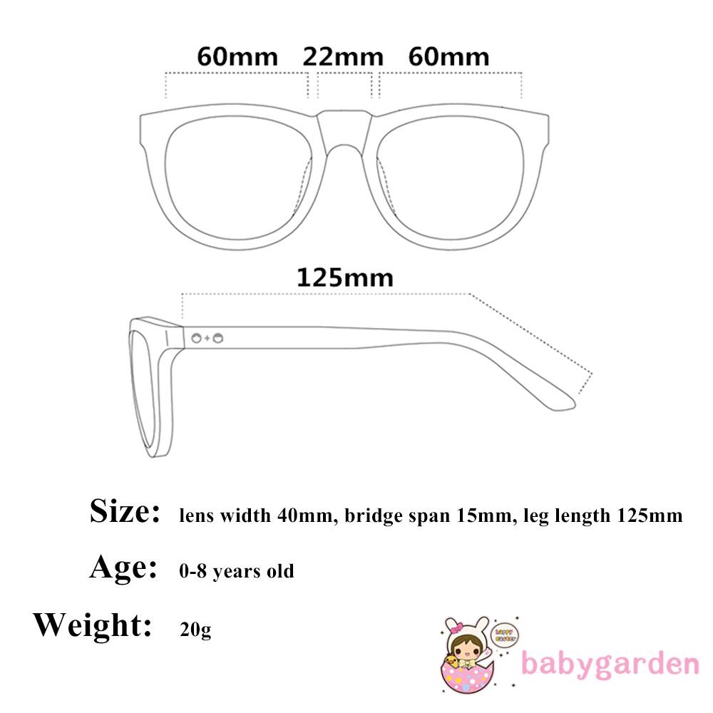 Kính mát chống tia UV cho trẻ em xinh xắn