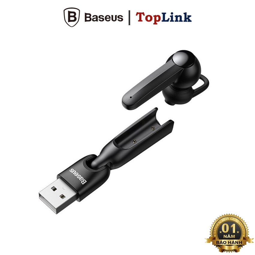 Tai Nghe Không Dây Baseus A05 Bluetooth 5.0 Sạc Tính Từ Kèm Míc Pin Chờ Đến 350 giờ