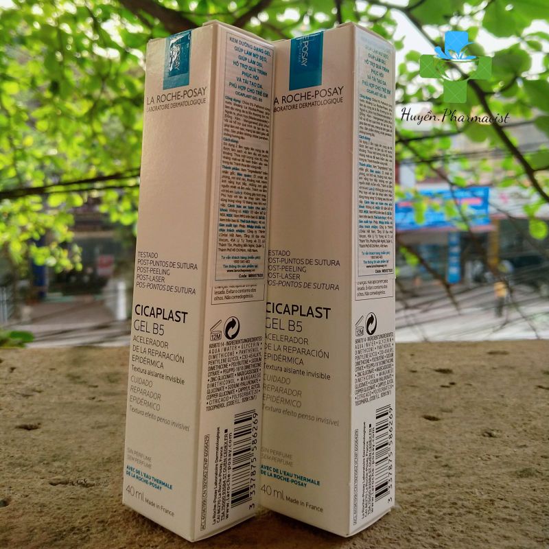 Kem Dưỡng Dạng Gel Mờ Sẹo, Phục hồi da B5 Gel La Roche-Posay Cicaplast 40ml