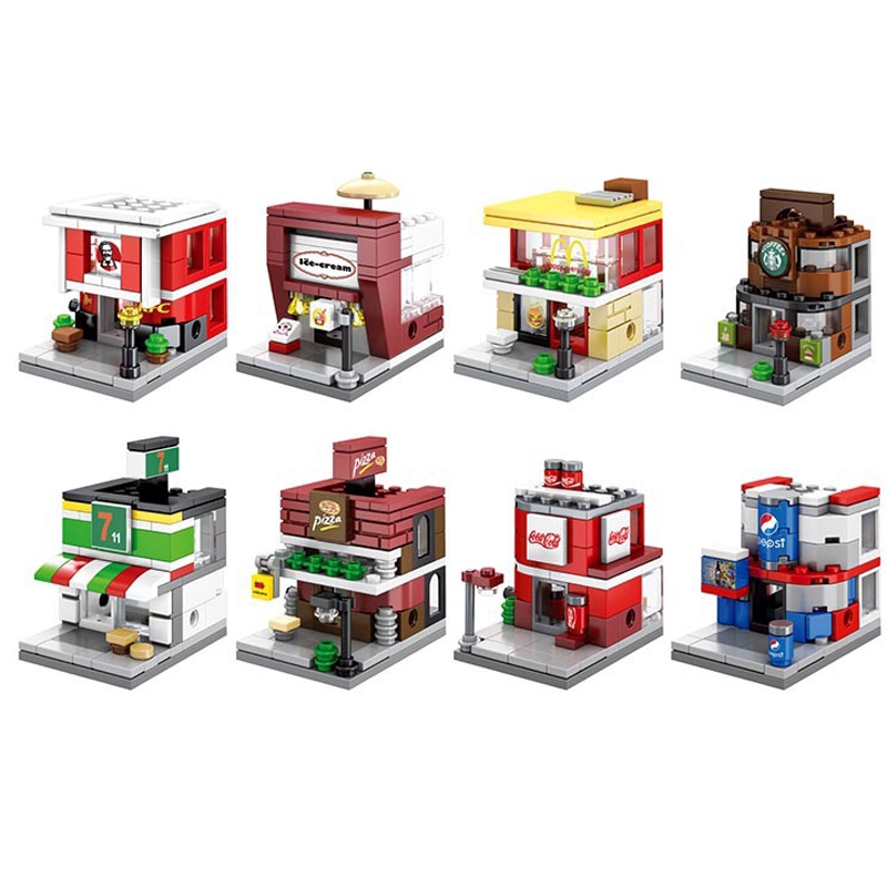 SEMBO đồ chơi trẻ em Lắp Ráp Lego 16 Kiểu Cho Bé