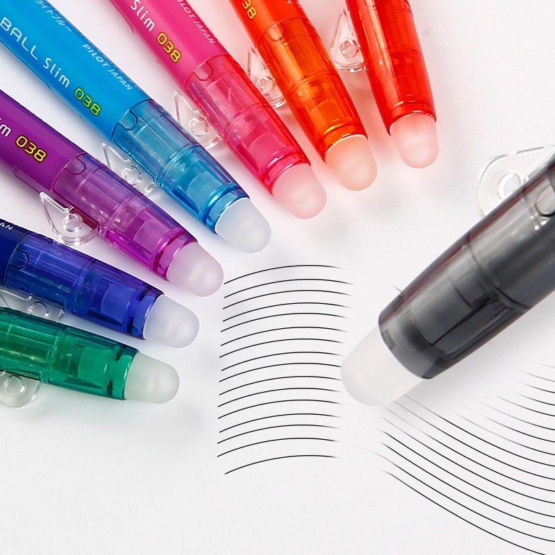 Bút bi bấm tẩy xoá được Frixion Pilot