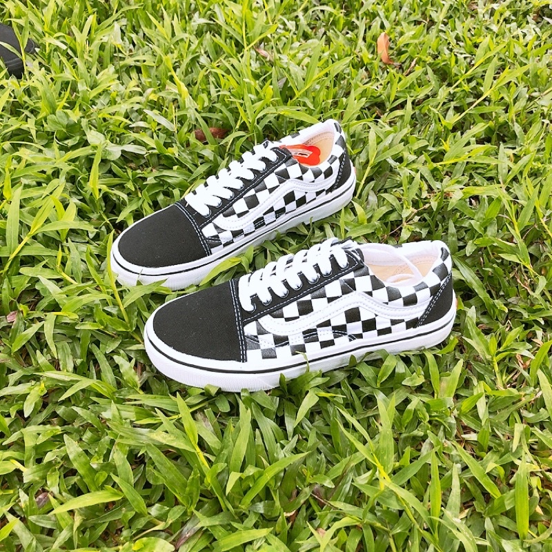 giày thể thao nam nữ vải canvas V Tăngh kèm Hộp Tất