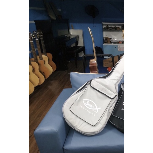 Bao vải 3 lớp CAO CẤP vừa vừa cho đàn Guitar. Guitar isaac trợ giá