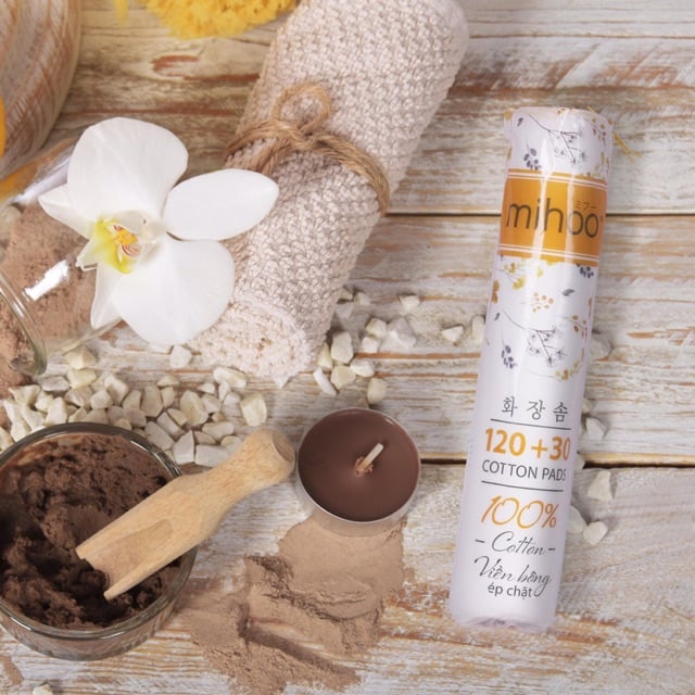 COMBO bông tẩy trang Mihoo Kokimi 390 miếng