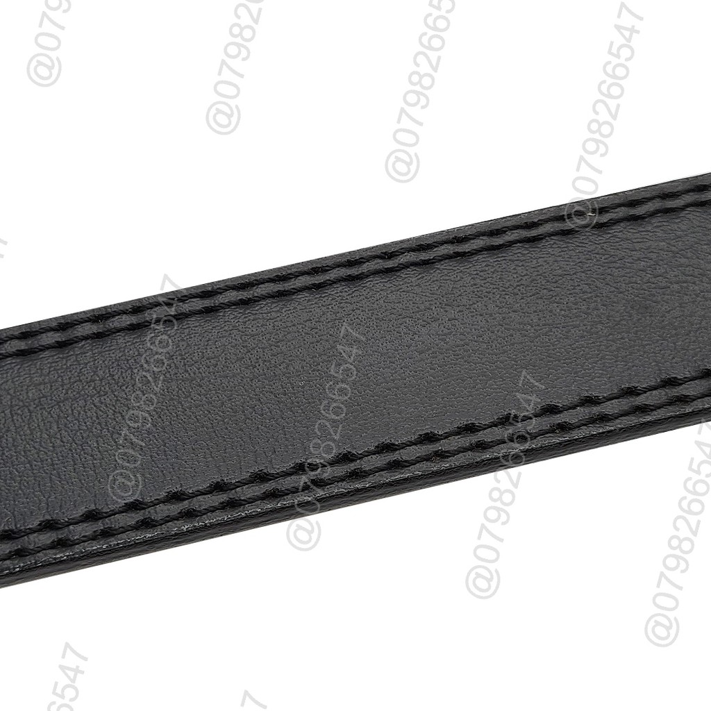 Thắt lưng cao cấp da PU DHM-202 | Đầu khóa kim màu đồng thời trang | Bảo hành 12 tháng