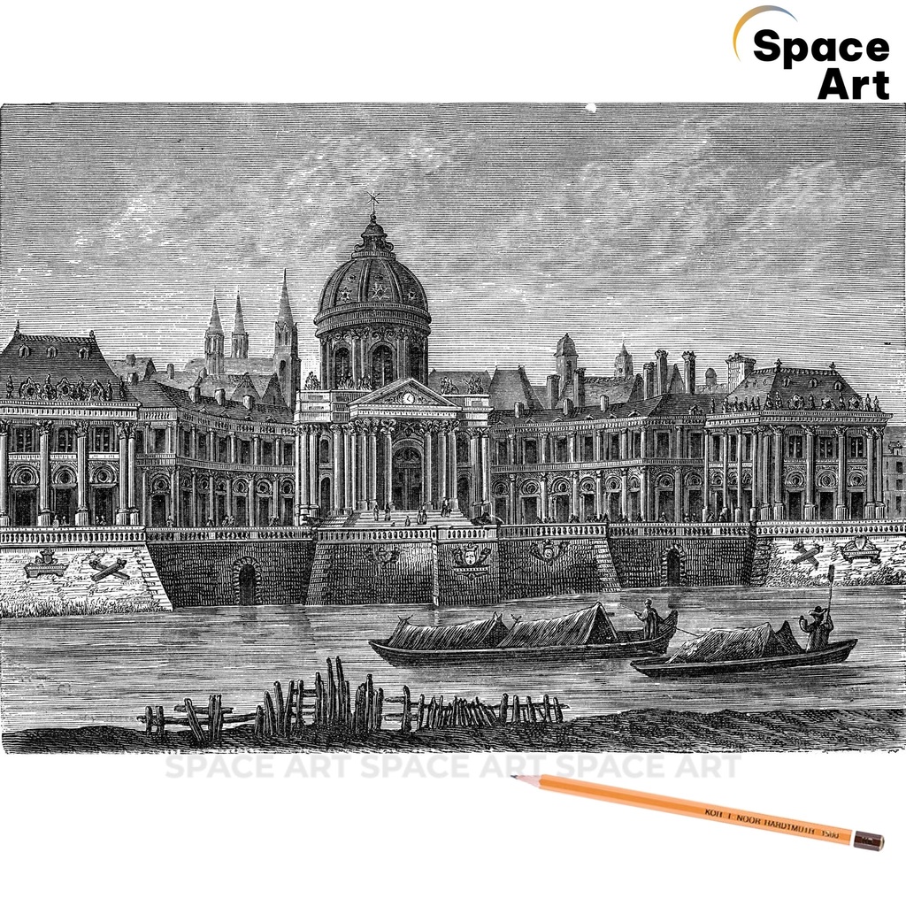 Sổ vẽ ký họa phác thảo Drawing Book Zen Art gáy dán 100gsm 20 tờ