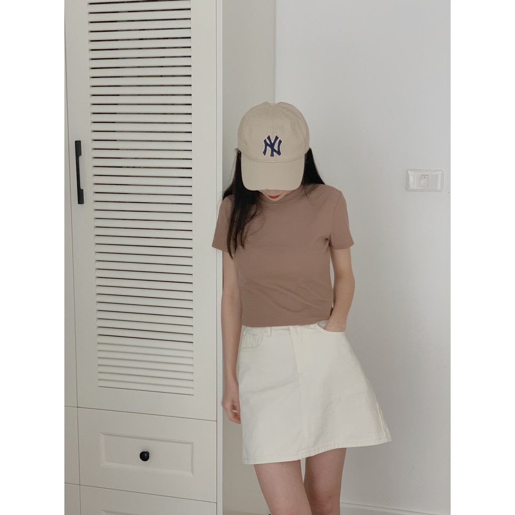 [Mã FADIRECT20 giảm 20K đơn 150K] chân váy bò dáng chữ A SK100 1994closet | BigBuy360 - bigbuy360.vn