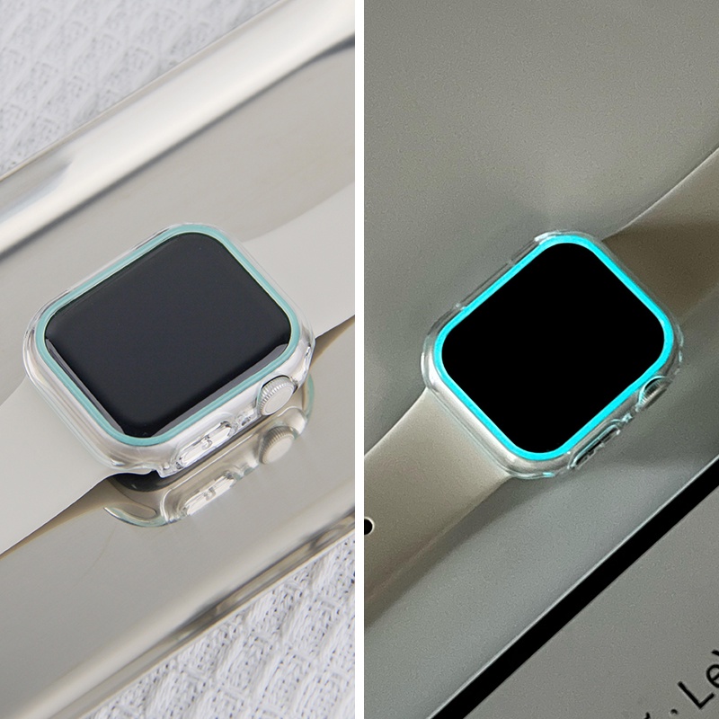 Ốp Bảo Vệ Mặt Đồng Hồ Apple Watch Series 7 6 SE 5 41mm 45mm 40mm 44mm 42mm 38mm