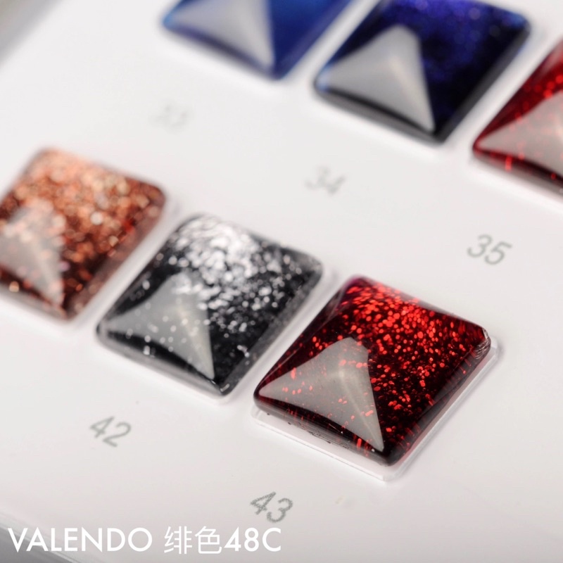 Sơn Gel Nhũ 48 màu cao cấp Valendo