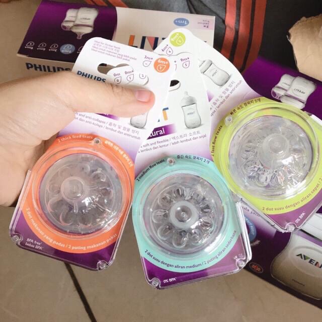 Núm ty thiết kế tự nhiên Philips Avent