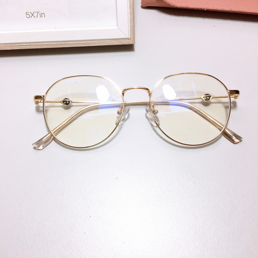 [Gía siêu rẻ] Gọng kính tròn 2990 nhận cắt cận viễn loạn