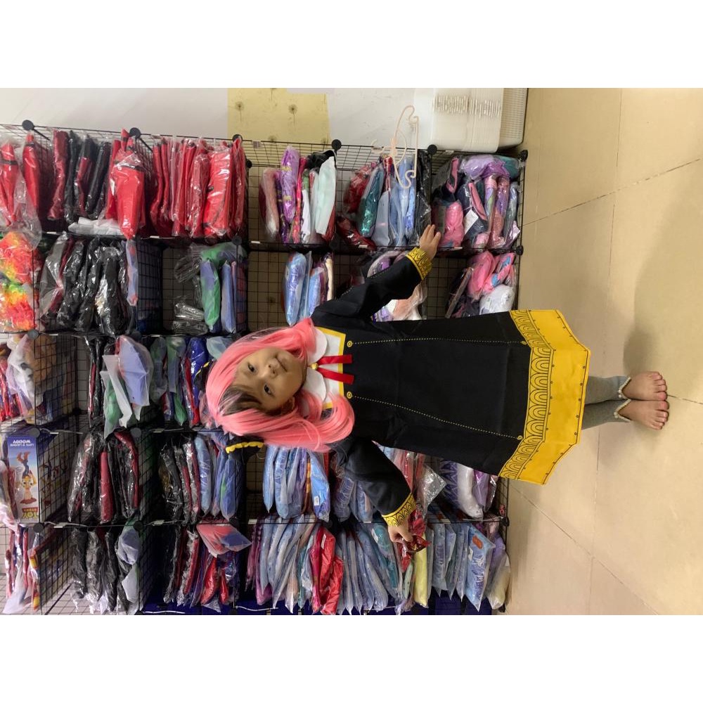 Bộ Đồ Hóa Trang Nhân Vật Anya Trong Phim Hoạt Hình Spy Family Dành Cho Người Lớn Và Trẻ Em