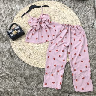 🍓Đồ bộ hai dây trái dâu siêu xinh🍓