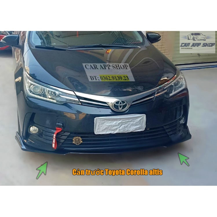 Cản trước thể thao  Toyota Corolla Altis  lắp cho đời xe 2014 - 2018