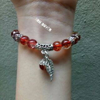 Ưu linh đỏ mix charm