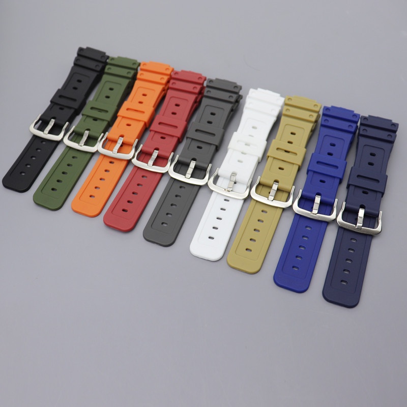 Dây Đeo Thay Thế Cho Đồng Hồ Casio G-SHOCK GW-M5610 DW-5600 DW-6900 G-5600 GA-2100 16mm Chống Thấm Nước