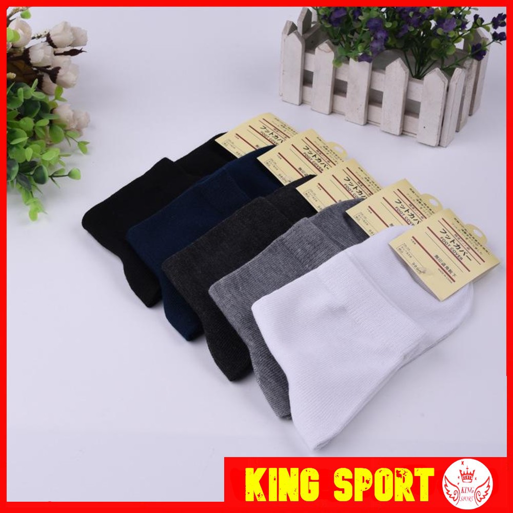 COMBO 5 Đôi Tất Khử Mùi Cao Cấp Đủ Màu - Tất Nam - Tất Nữ - Tất Cotton - Tất Cao Cổ - Tất Thấp Cổ