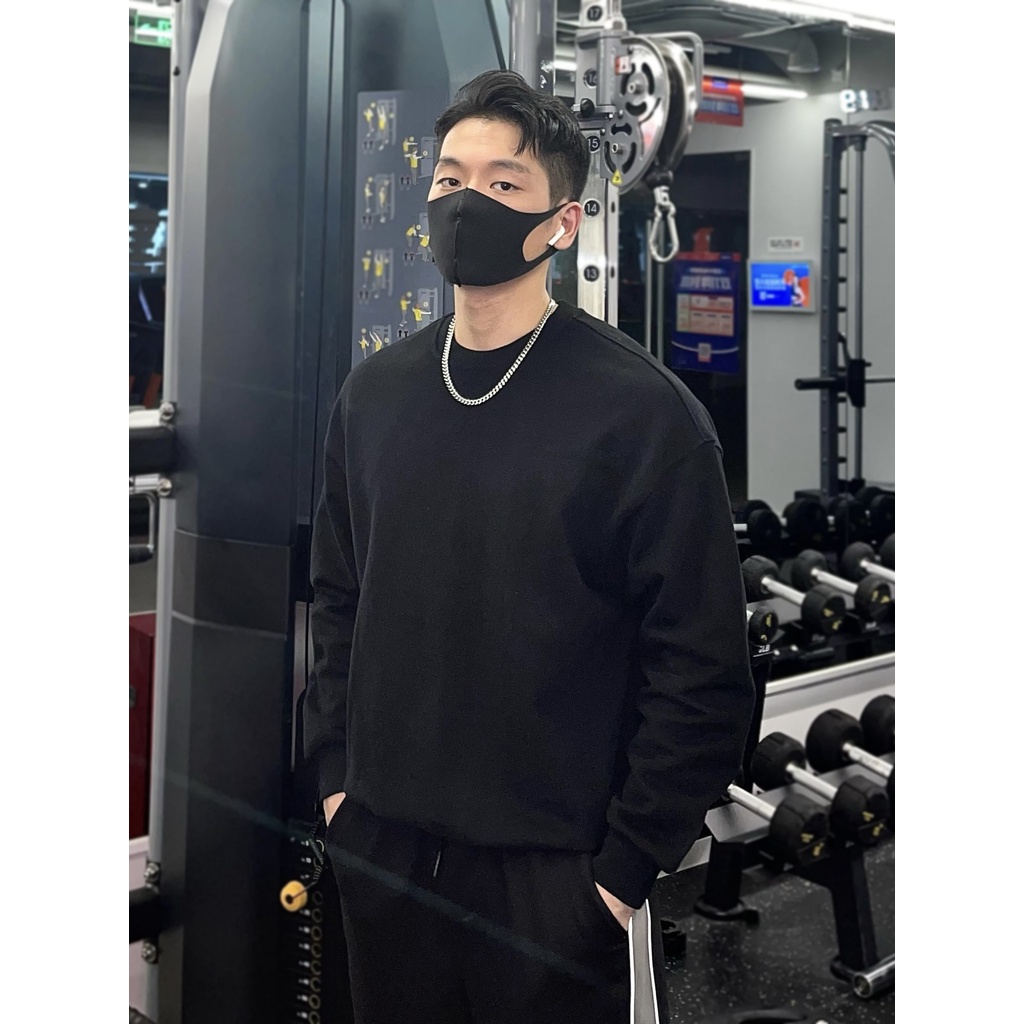 Áo SWEATER Chất Nỉ Ngoại Cổ Tròn Trơn Phong Cách UNISEX Fom Rộng - Lịch Sự Thoải Mái Thấm Hút Mồ Hôi Mùa Đông 2022