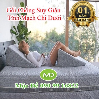 Gối Gác Chân Đa Năng Nhiều Tư Thế Chống Suy Giãn Tĩnh Mạch HARU 60x60x26cm Giúp Thư Giãn, Dễ Ngủ -Tốt Cho Sức Khỏe