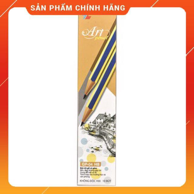 Hộp 10c bút chì gỗ GP-04 HB