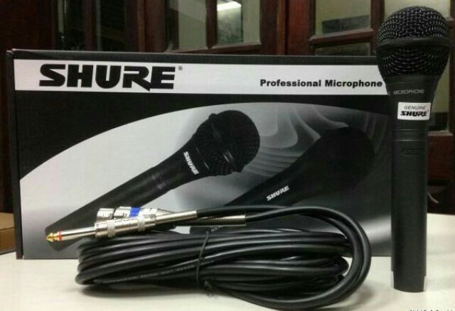 MICRO SHURE Karaoke (có dây loại tốt)