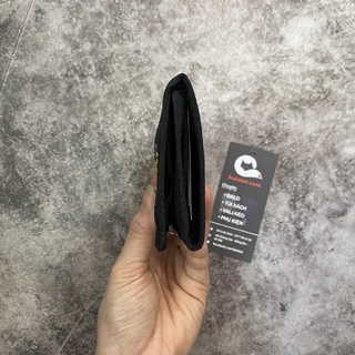 Ví V.an.s x Peanuts Slipped Black Wallet