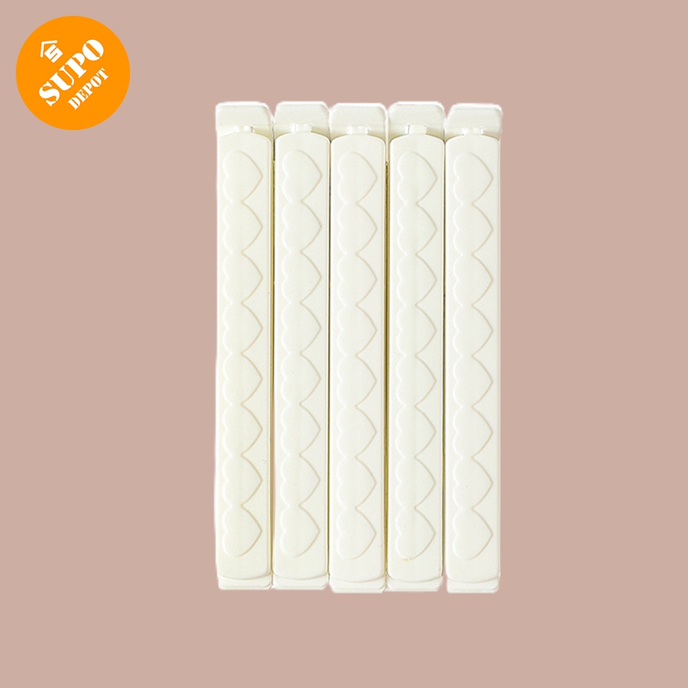SUPO DEPOT - Set 5 kẹp niêm phong túi thực phẩm nổi hình trái tim