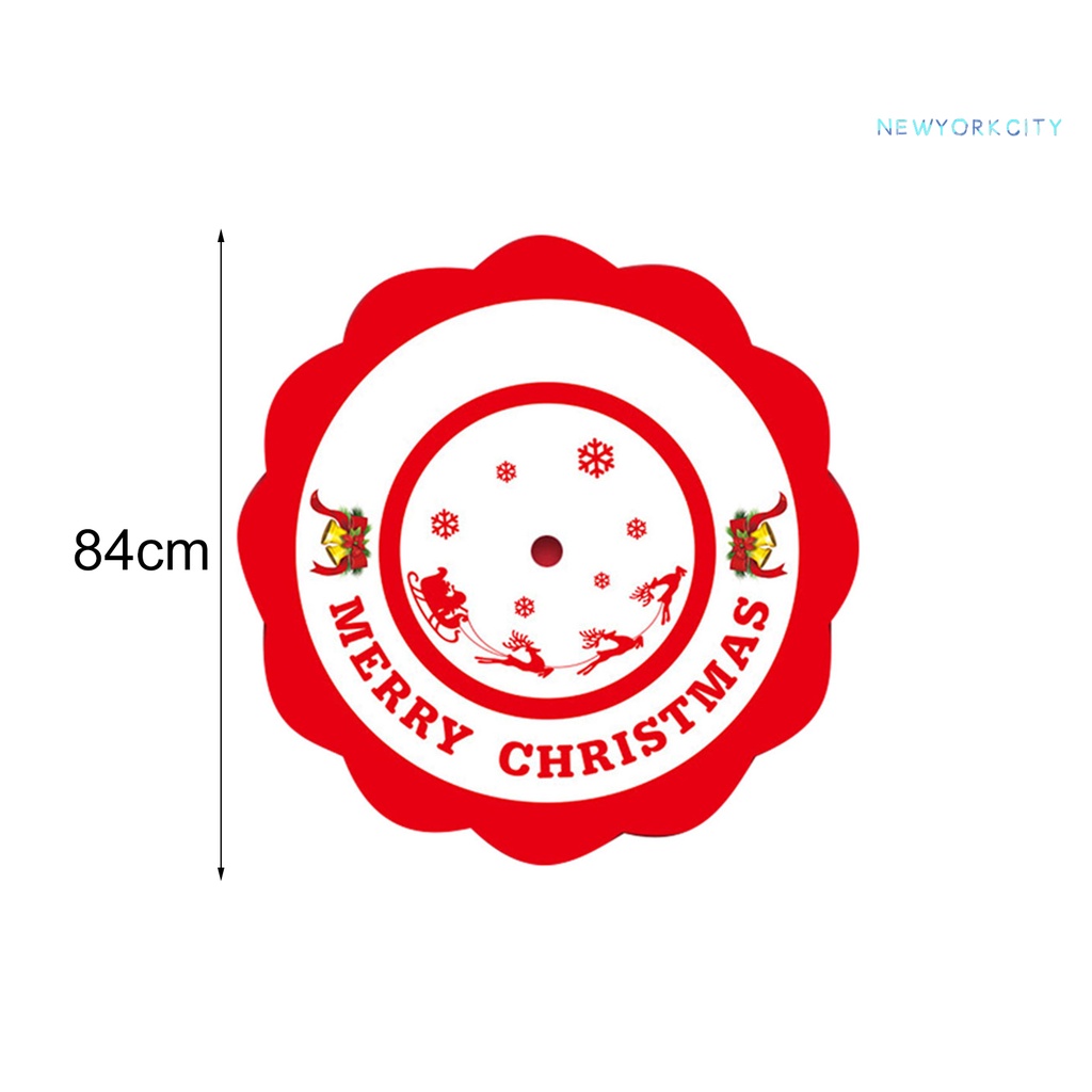 Chân Váy Mềm Mại Màu Trắng Dùng Trang Trí Cây Thông Giáng Sinh