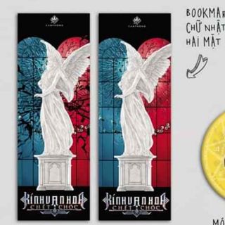 Thẻ kẹp sách Bookmark 2 mặt Kính vạn hoa 3