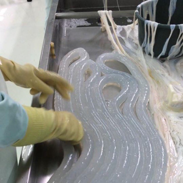 [100m_1 bó] VỎ BỌC XÚC XÍCH, LẠP XƯỞNG ướp muối từ ruột non lợn