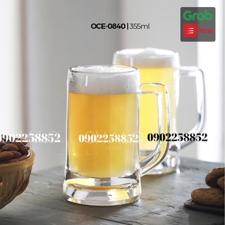 💥 ly bia thủy tinh có quai deli munich beer mug 355ml / chiếc💥