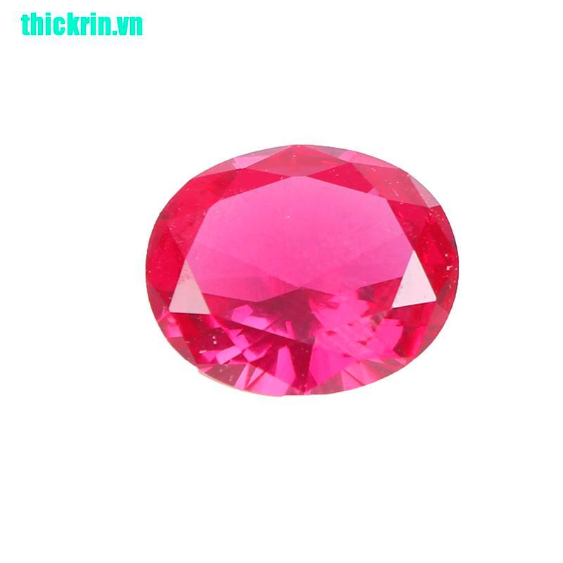 Đá Ruby Đỏ 10x12mm Ct